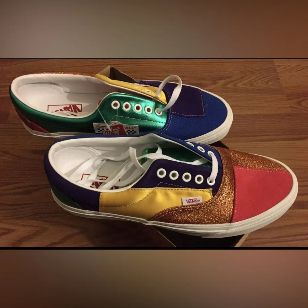 Vans UA Era Classic Pride Patchwork - Men’s Size 10 New With Tags - Picture 4 of 4